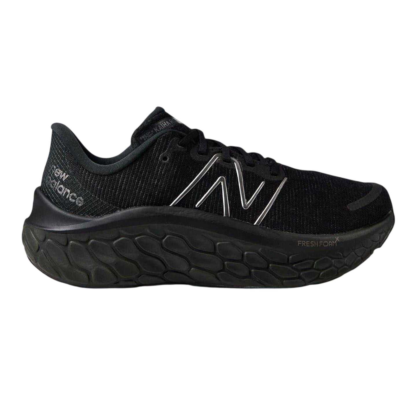 Black-White - Front - New Balance Womens-Ladies Fresh Foam X Kaiha Road Trainers