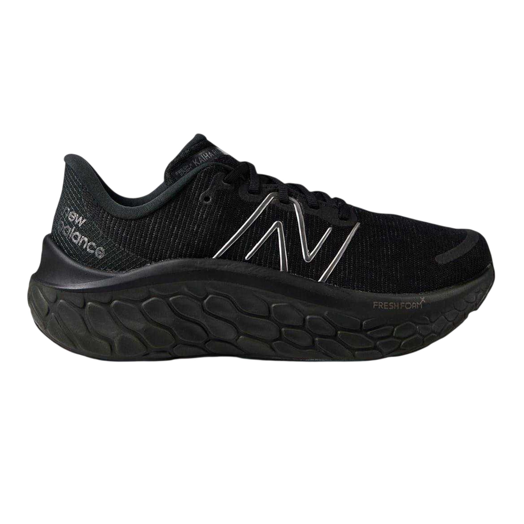 Black-White - Front - New Balance Womens-Ladies Fresh Foam X Kaiha Road Trainers
