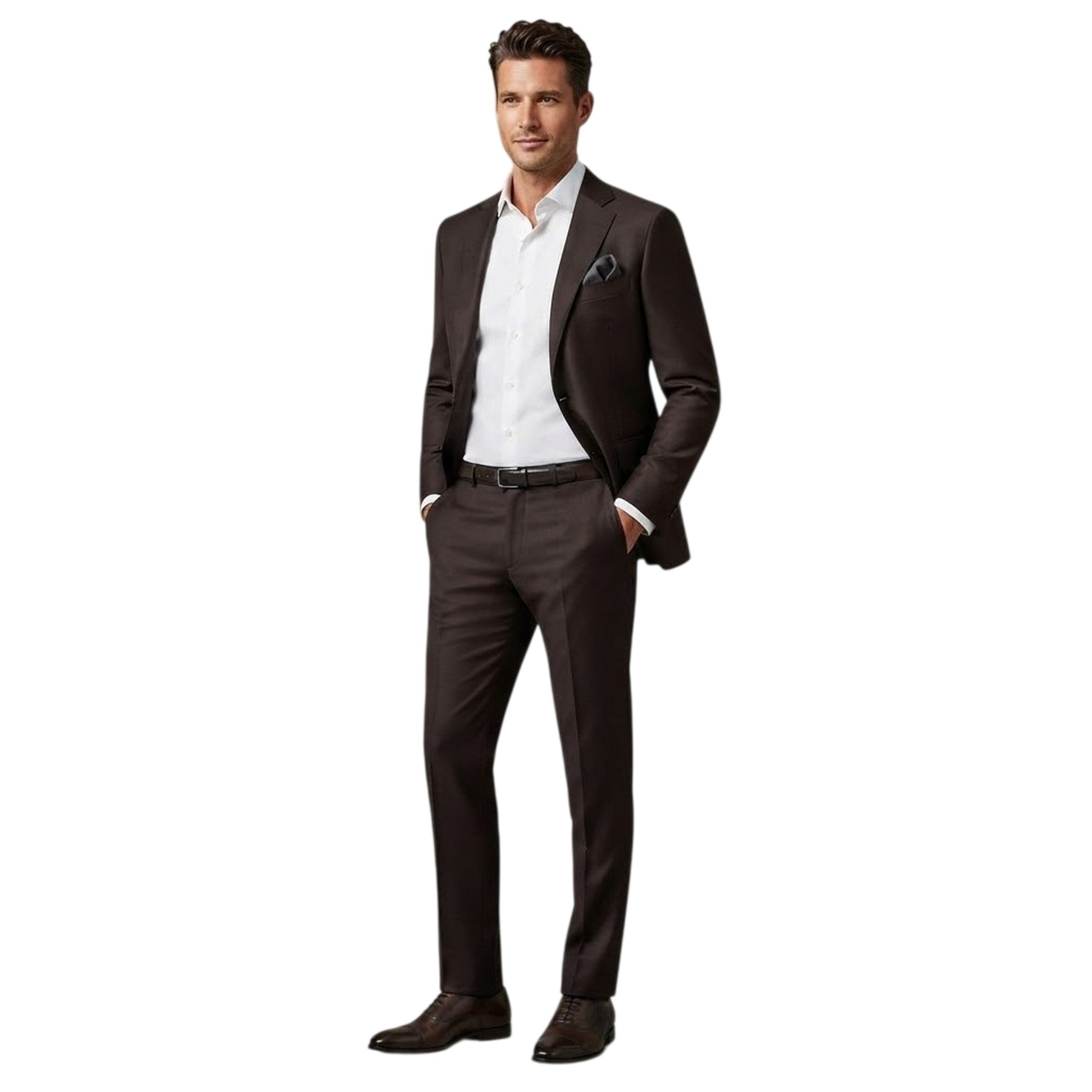 Black - Side - Boss Mens Ledan Trousers