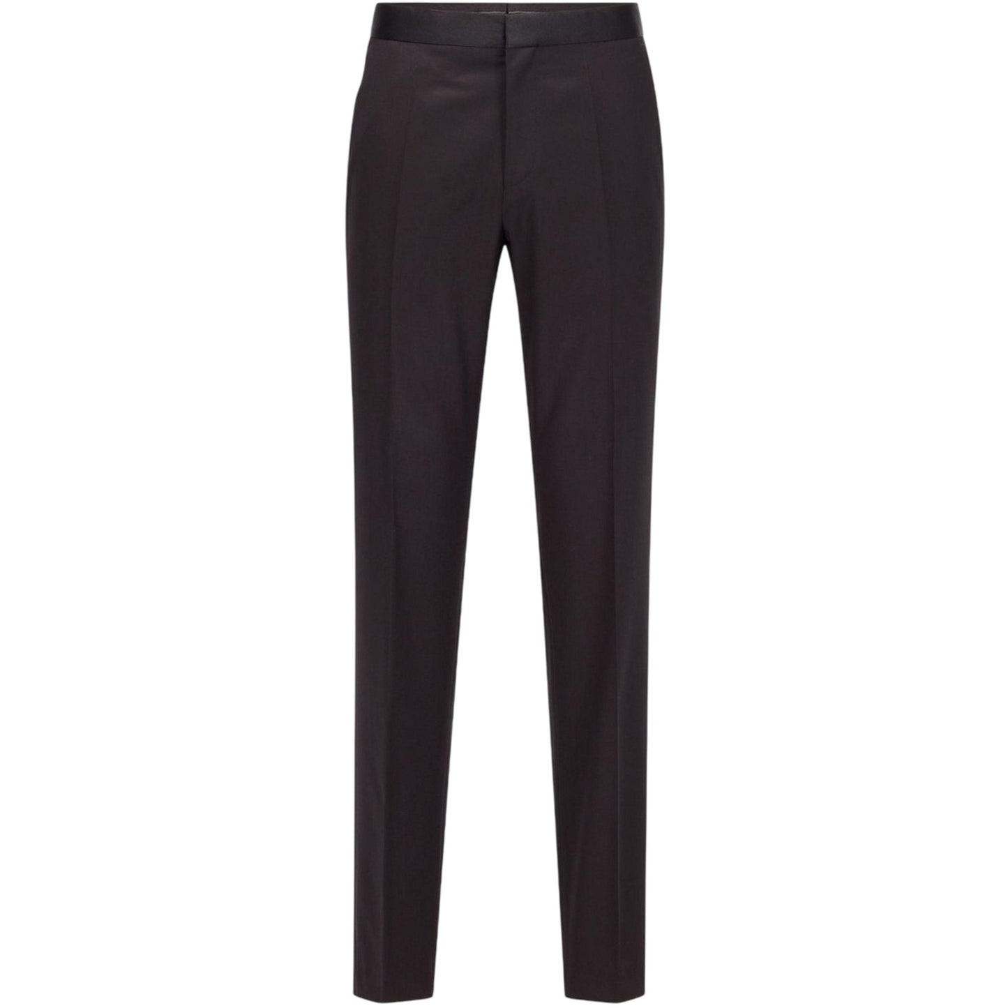 Black - Front - Boss Mens Ledan Trousers