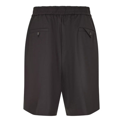 Black - Back - Hugo Mens Fionn Shorts