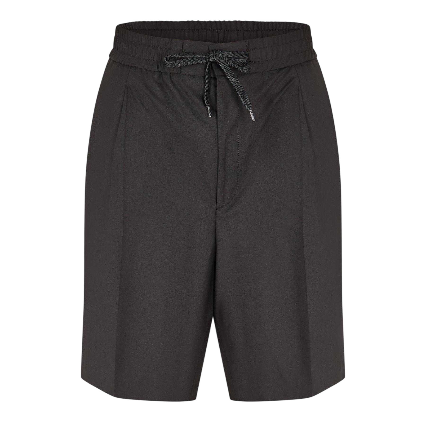 Black - Front - Hugo Mens Fionn Shorts