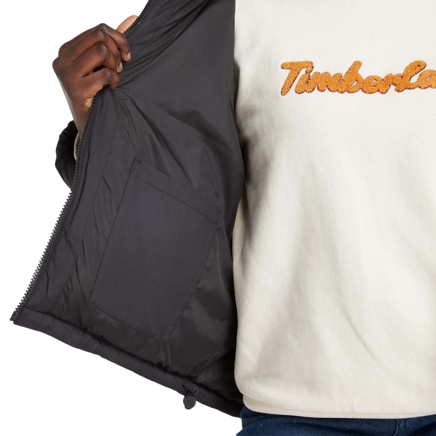 Black - Lifestyle - Timberland Womens-Ladies Recycled Down Padded Jacket