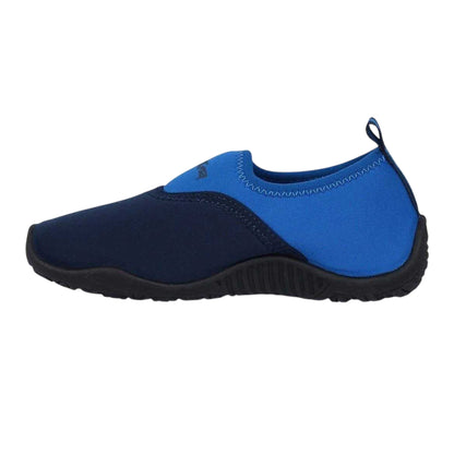 Navy - Side - Hot Tuna Childrens-Kids Splasher Water Shoes