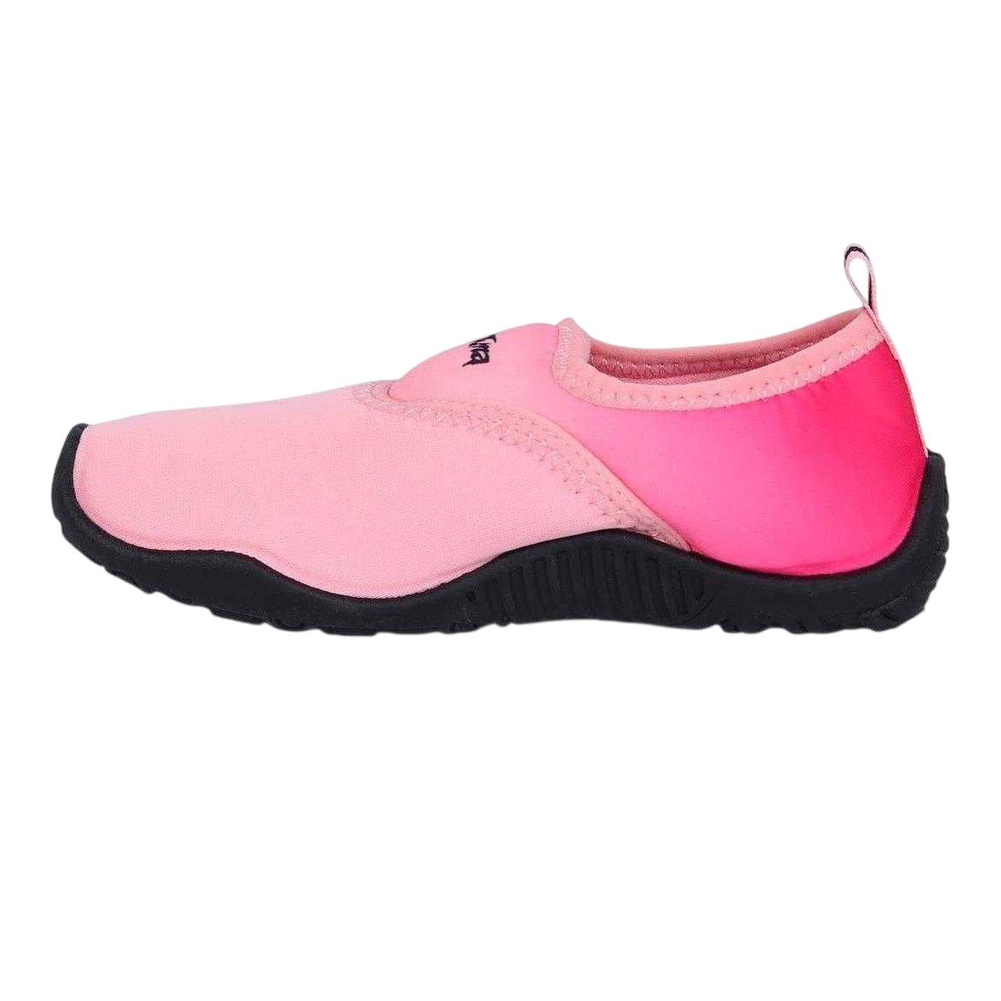 Pink-Black - Side - Hot Tuna Childrens-Kids Splasher Water Shoes