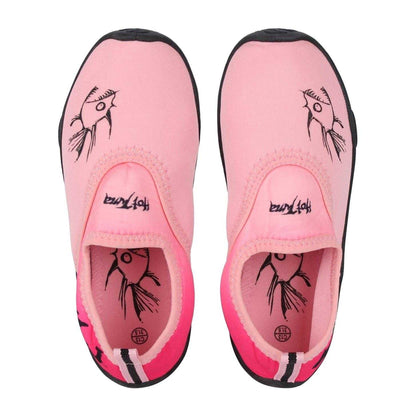 Pink-Black - Lifestyle - Hot Tuna Childrens-Kids Splasher Water Shoes
