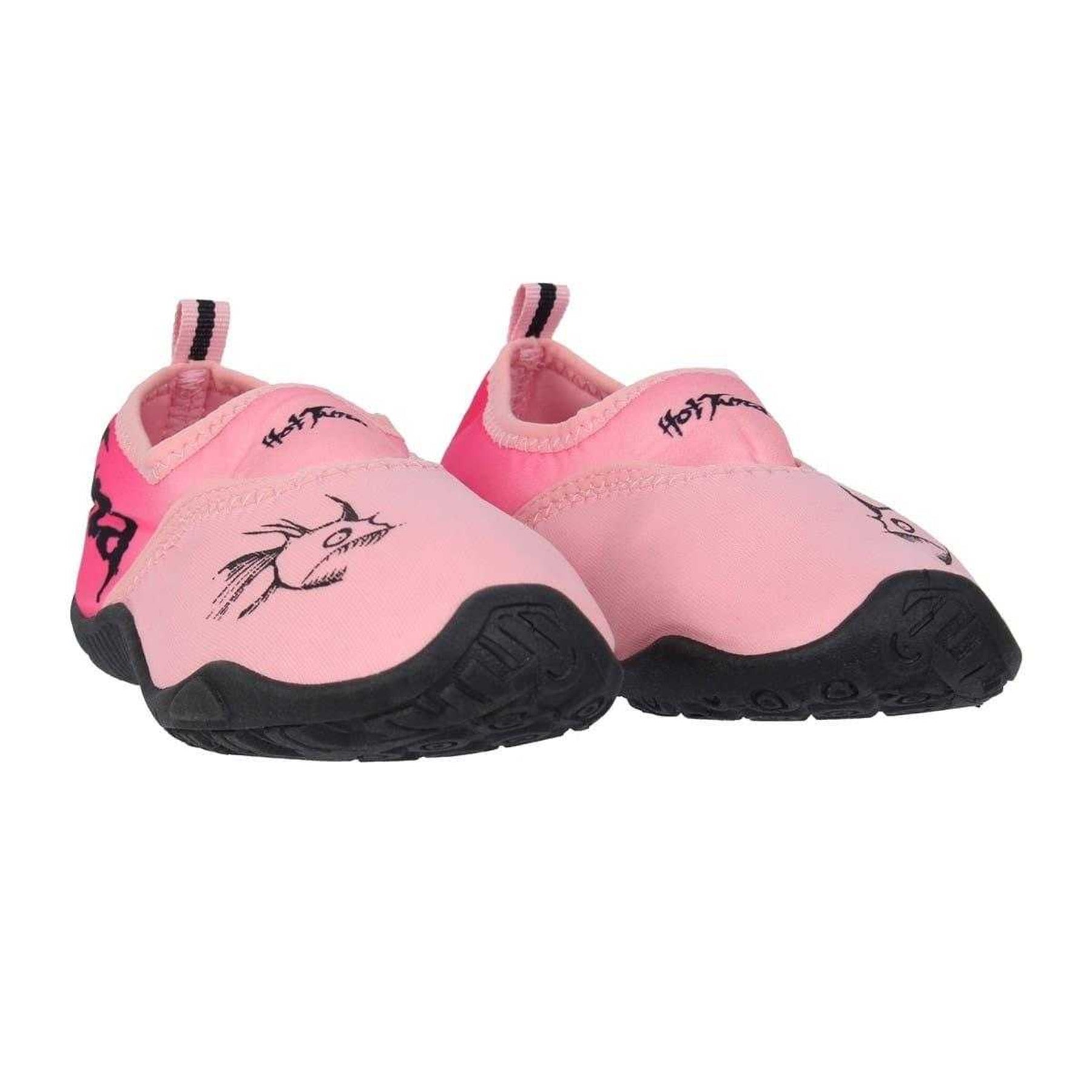 Pink-Black - Pack Shot - Hot Tuna Childrens-Kids Splasher Water Shoes