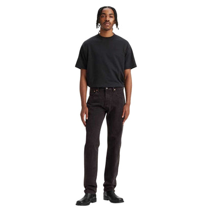 Black - Lifestyle - Levis Mens Driverway 93 Straight Jeans
