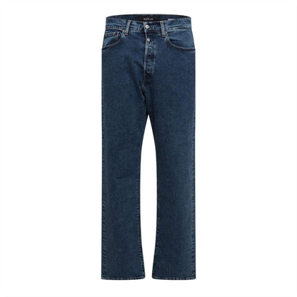 Blue - Front - Replay Mens 9zero1 Denim Straight Jeans