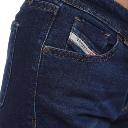 Blue - Lifestyle - Diesel Womens-Ladies 2018 Slandy Low Skinny Jeans
