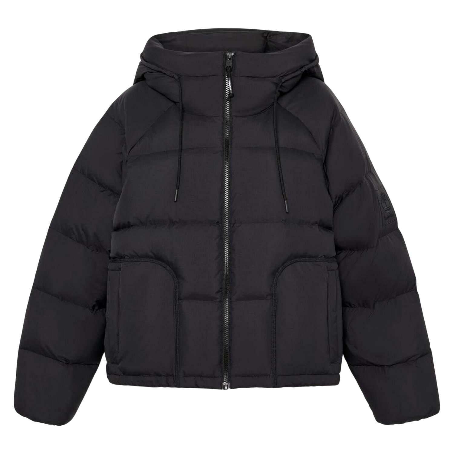 Black - Front - Timberland Womens-Ladies Recycled Down Padded Jacket