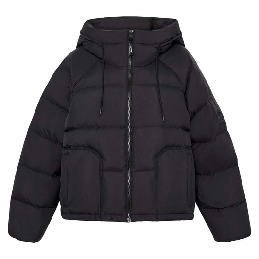 Black - Front - Timberland Womens-Ladies Recycled Down Padded Jacket