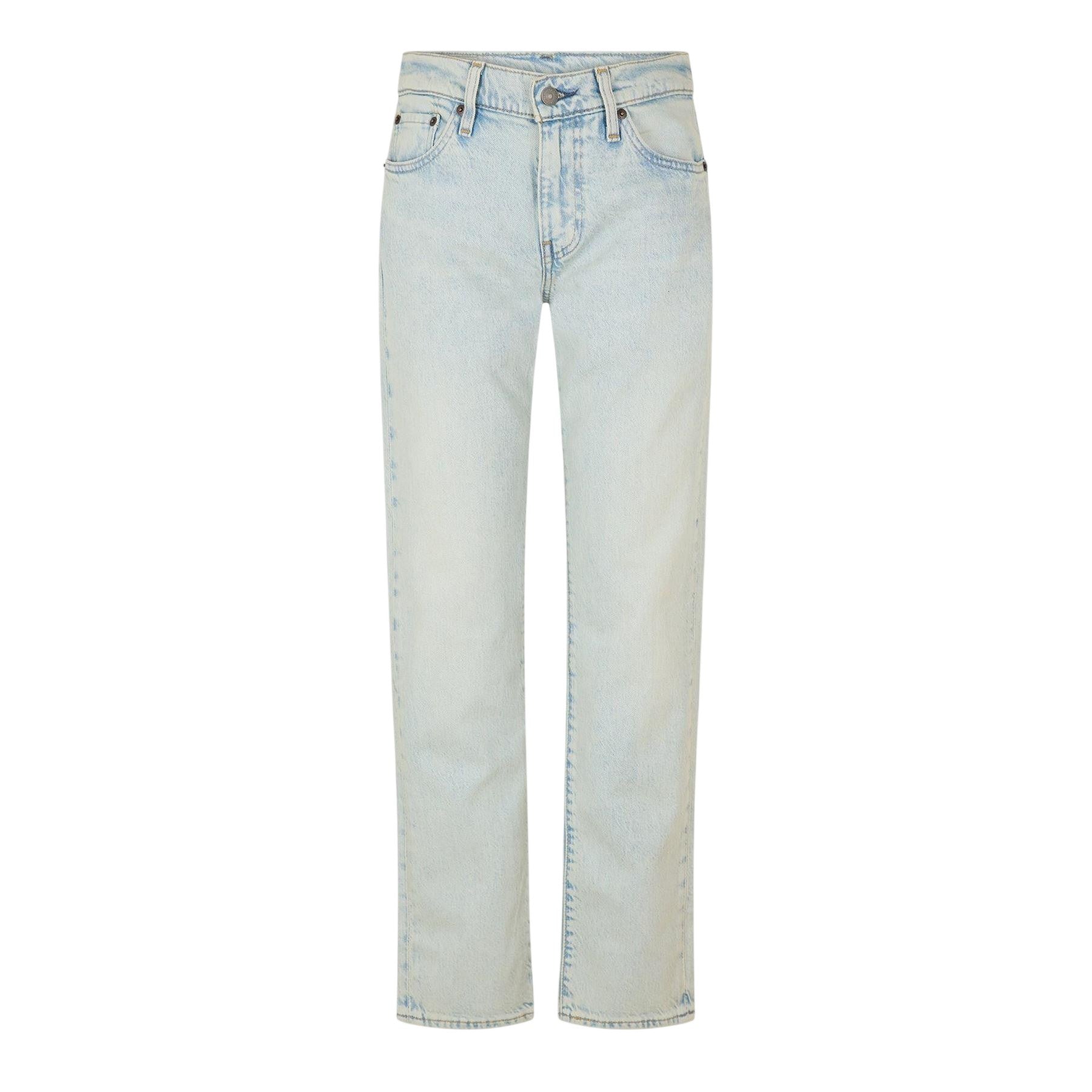 Blue Light Sky - Front - Levis Womens-Ladies 511 Cotton Slim Jeans
