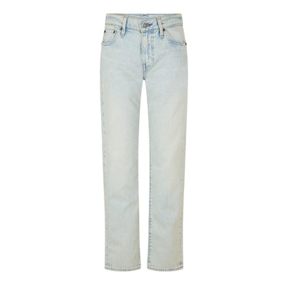 Blue Light Sky - Front - Levis Womens-Ladies 511 Cotton Slim Jeans