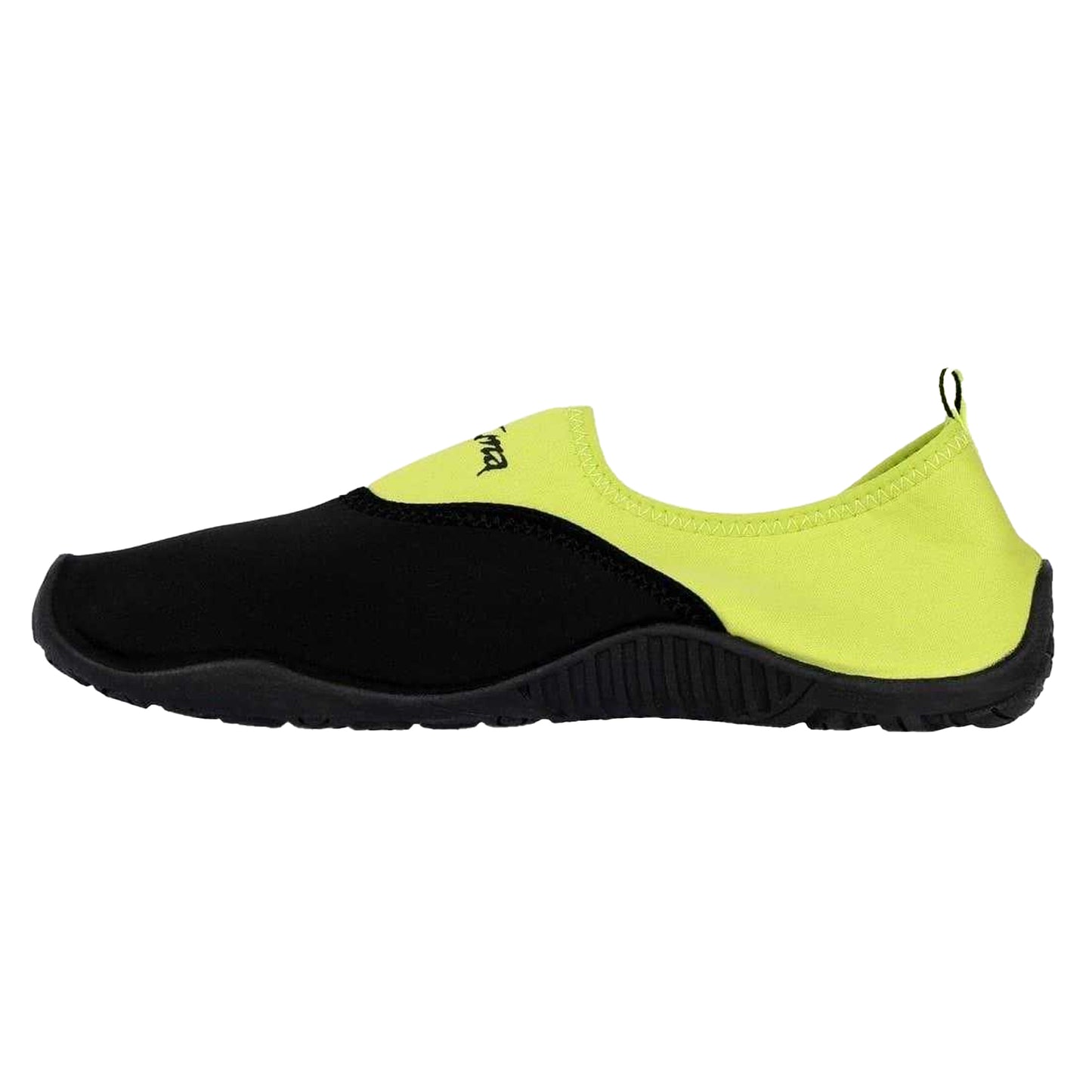 Lime-Black - Side - Hot Tuna Mens Water Shoes