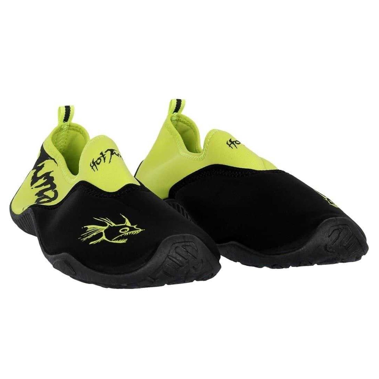 Lime-Black - Pack Shot - Hot Tuna Mens Water Shoes