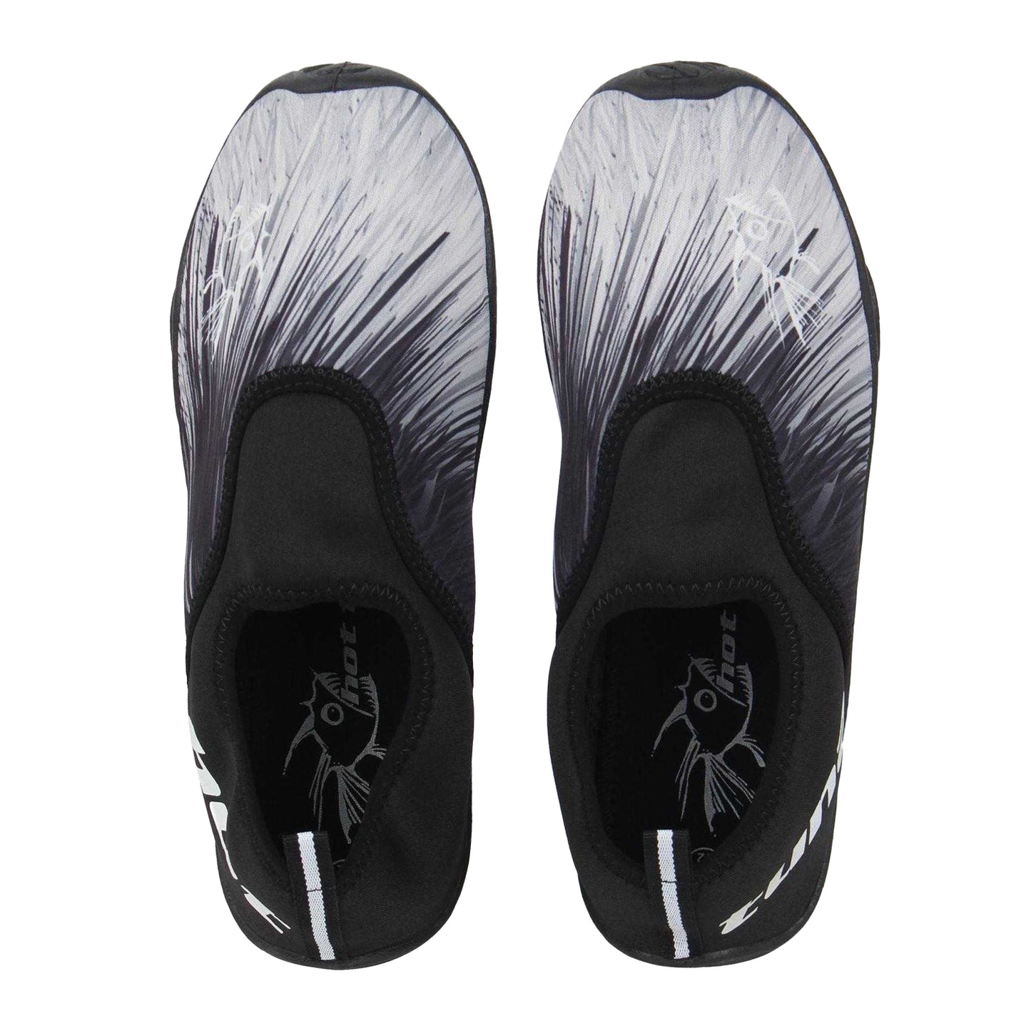 Black-Grey - Side - Hot Tuna Mens Water Shoes
