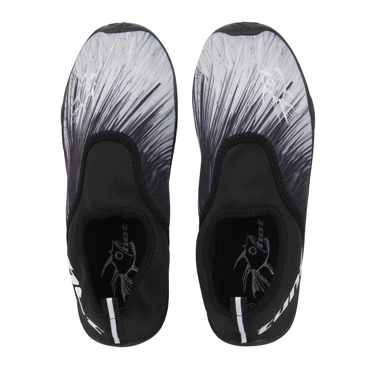 Black-Grey - Side - Hot Tuna Mens Water Shoes