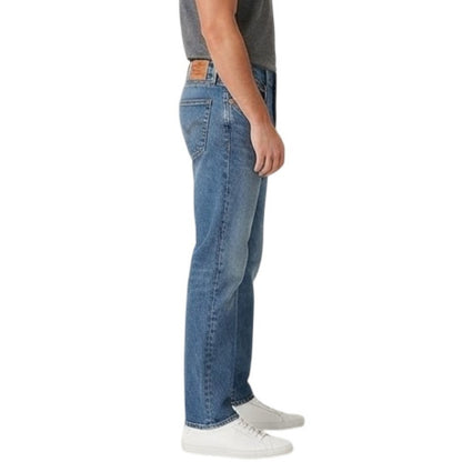 Blue - Side - Levis Mens 511 Cotton Slim Jeans