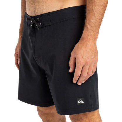 Black - Side - Quiksilver Mens Kaimana Board Shorts