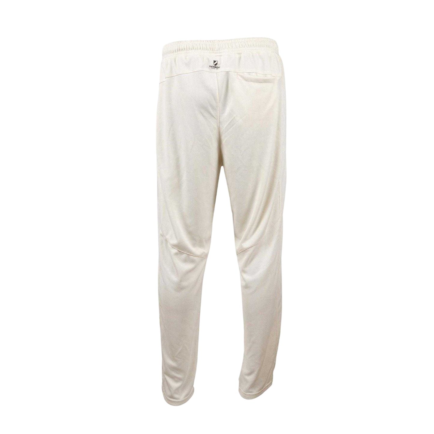 Cream - Back - Slazenger Mens Aero Plain Cricket Trousers