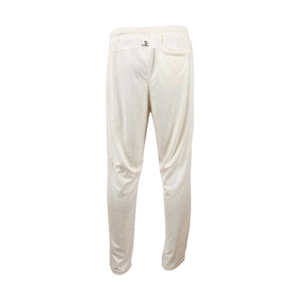 Cream - Back - Slazenger Mens Aero Plain Cricket Trousers
