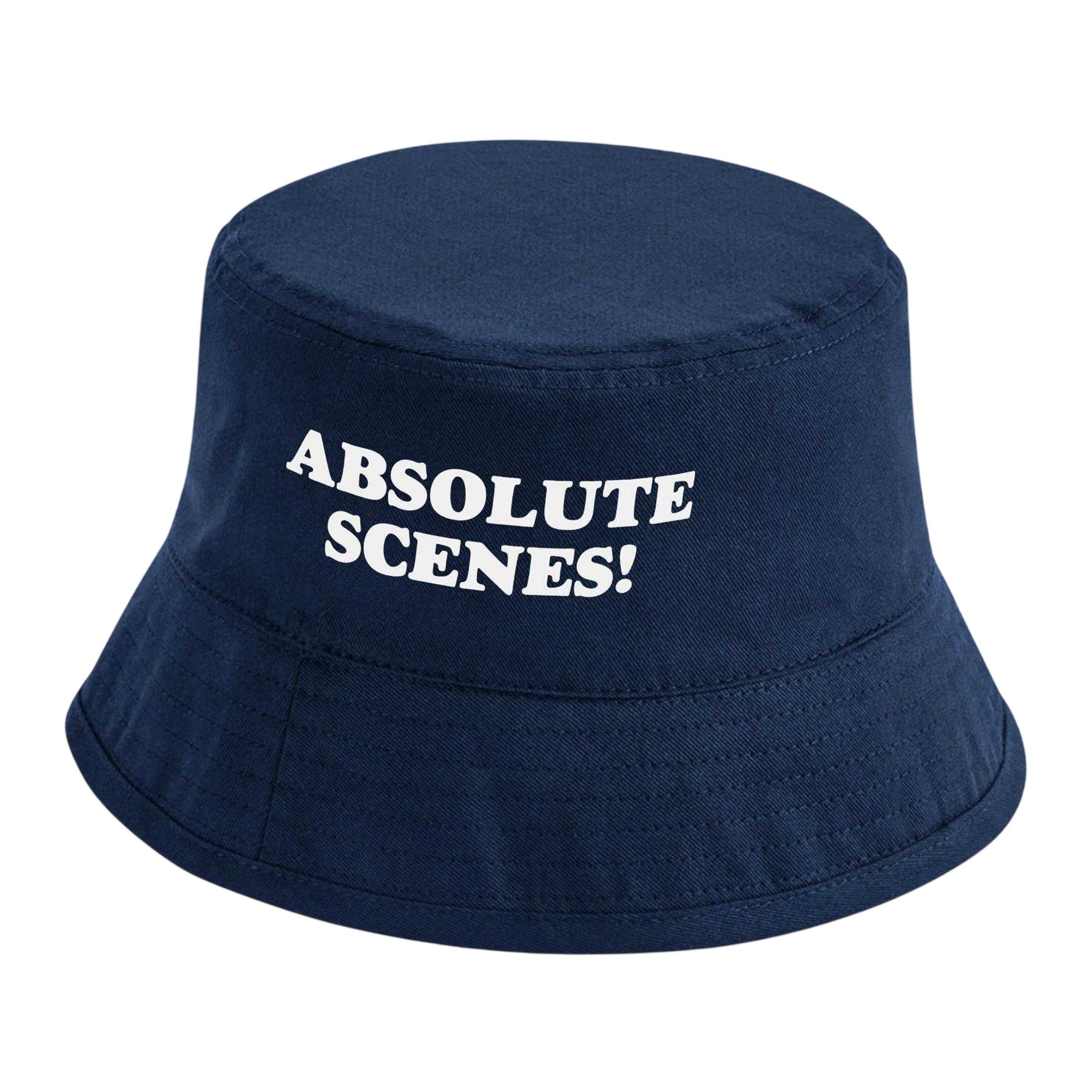 Blue - Front - Sport Direct Absolute Scenes! Bucket Hat