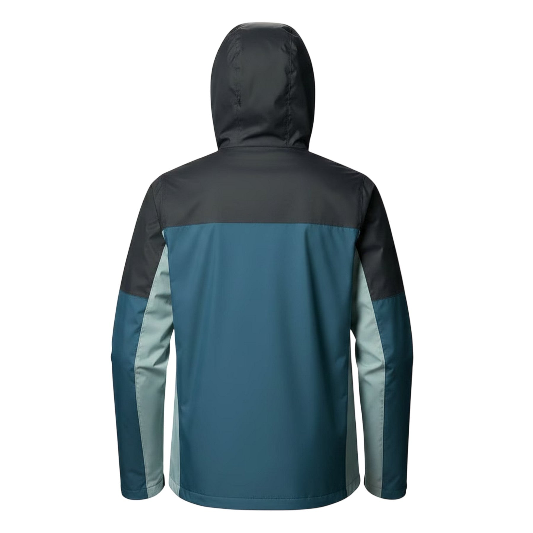 Blue - Back - Columbia Mens Inner Limits III Hooded Waterproof Jacket