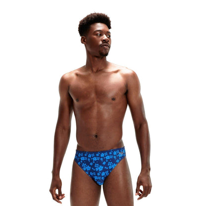 Blue - Lifestyle - Speedo Mens Floral Swimming Trunks