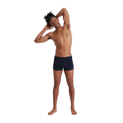 True Navy - Front - Speedo Mens Endurance+ Swim Briefs