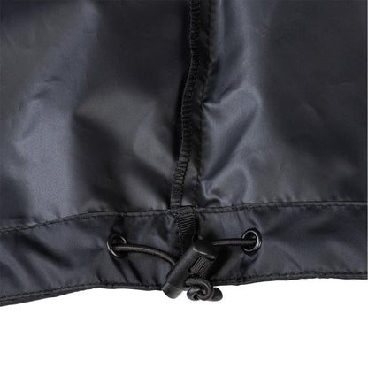 Black - Lifestyle - Sondico Mens Waterproof Hooded Jacket