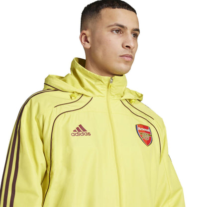 Yellow Sulphur - Lifestyle - Adidas Mens 2024-2025 Arsenal FC Windbreaker