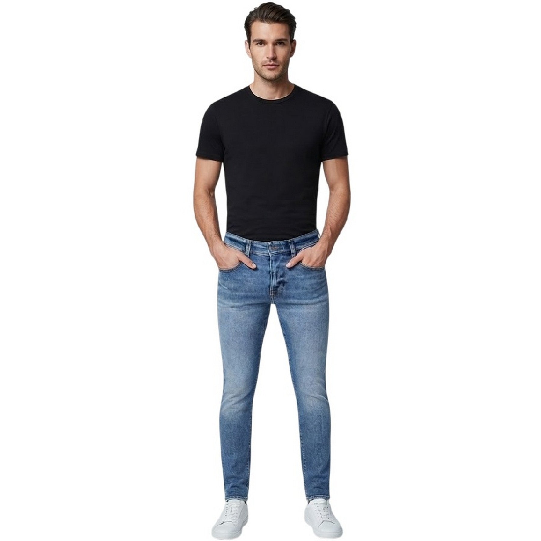 Light Blue - Lifestyle - Diesel Mens 2019 D-Strukt Slim Jeans