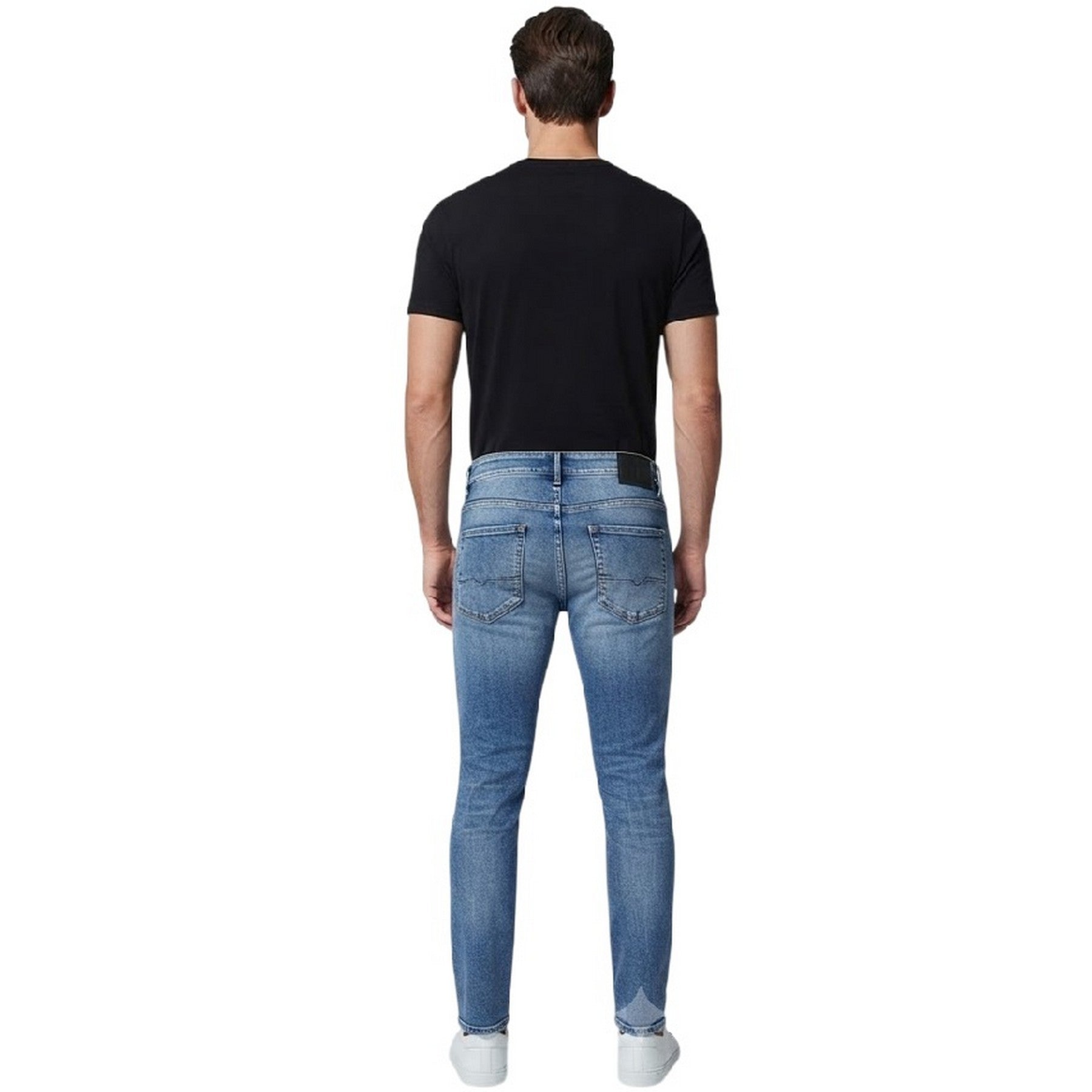 Light Blue - Back - Diesel Mens 2019 D-Strukt Slim Jeans