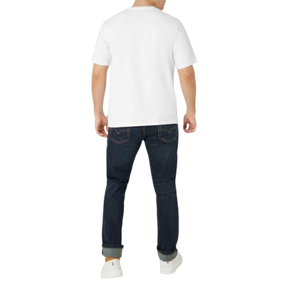 Dark Blue - Back - Levis Mens 511 Slim Jeans