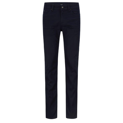 Navy - Front - Boss Mens Delaware3 Slim Jeans