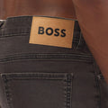 Grey - Side - Boss Mens Delaware3 Slim Jeans