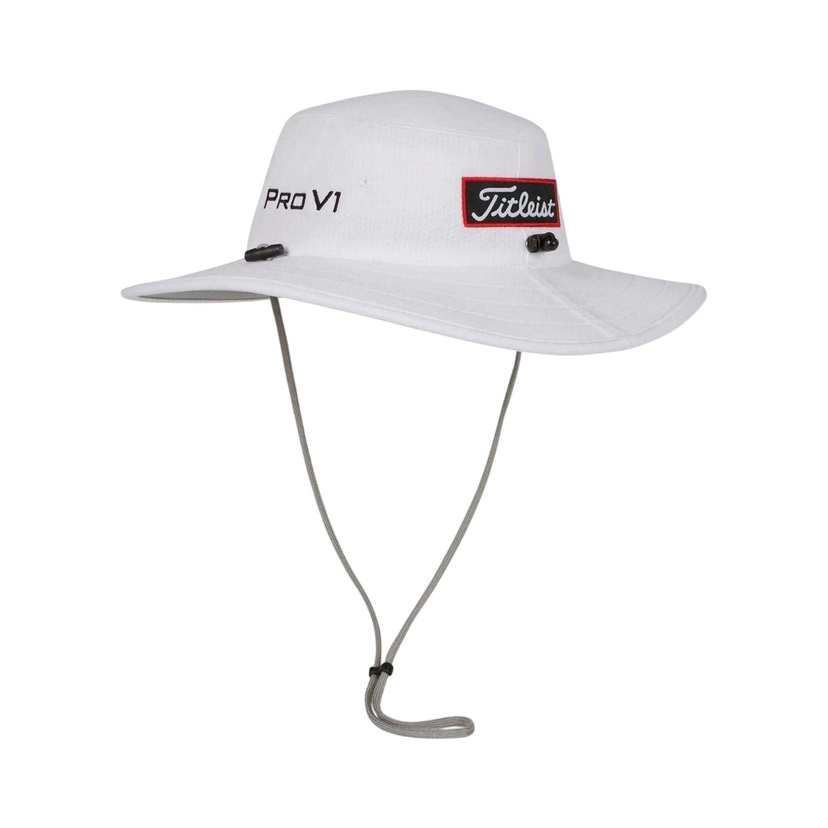 White-Black - Back - Titleist Tour Aussie Golf Bucket Hat