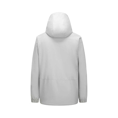 Ash - Back - Firetrap Mens Hooded Windbreaker