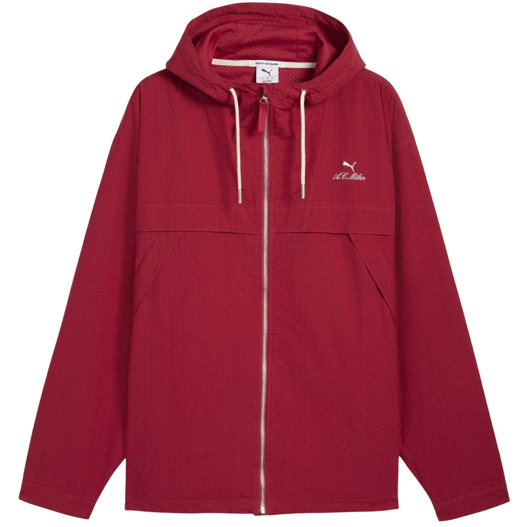 Team Red - Front - Puma Mens MMQ Anorak