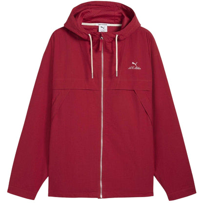 Team Red - Front - Puma Mens MMQ Anorak