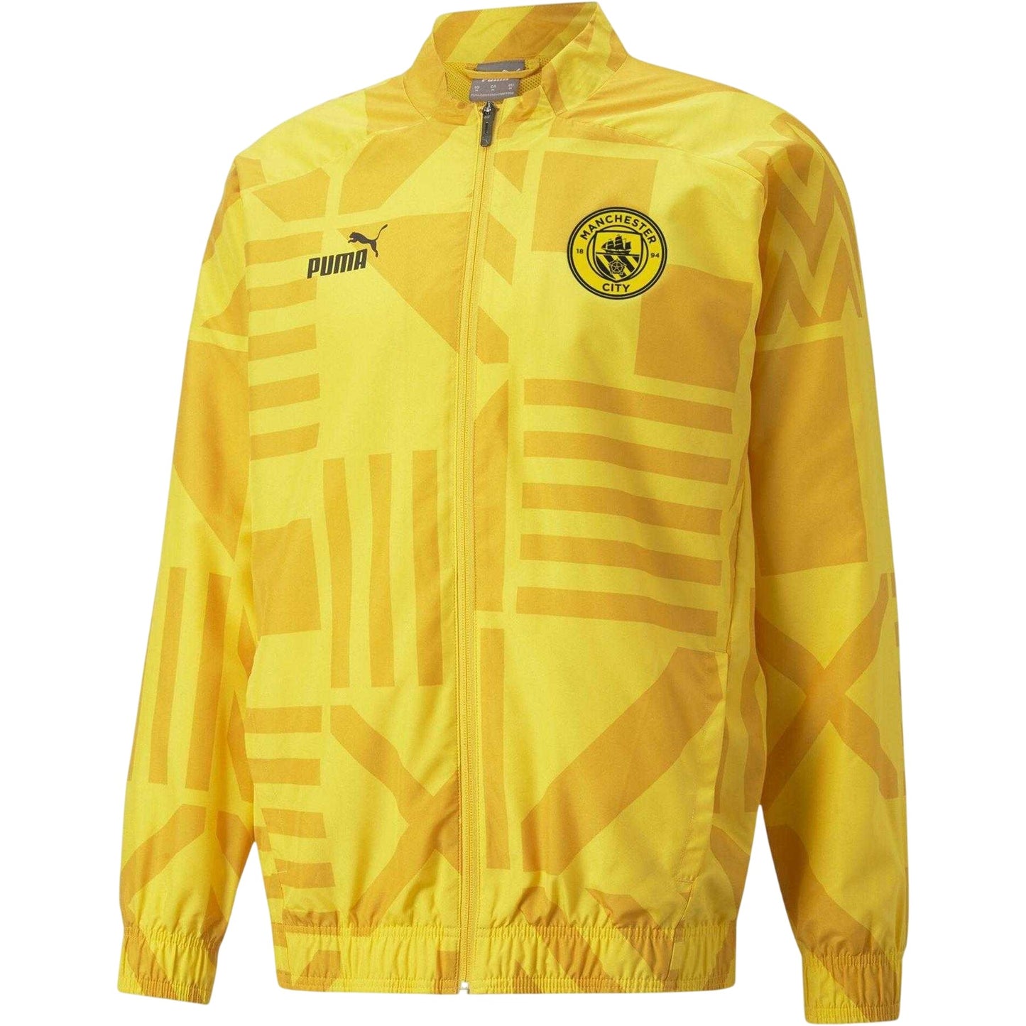 Spectra Yellow - Front - Puma Mens Manchester City FC Lightweight Anorak