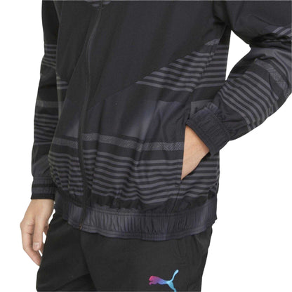 Puma Black - Side - Puma Mens Manchester City FC Anorak