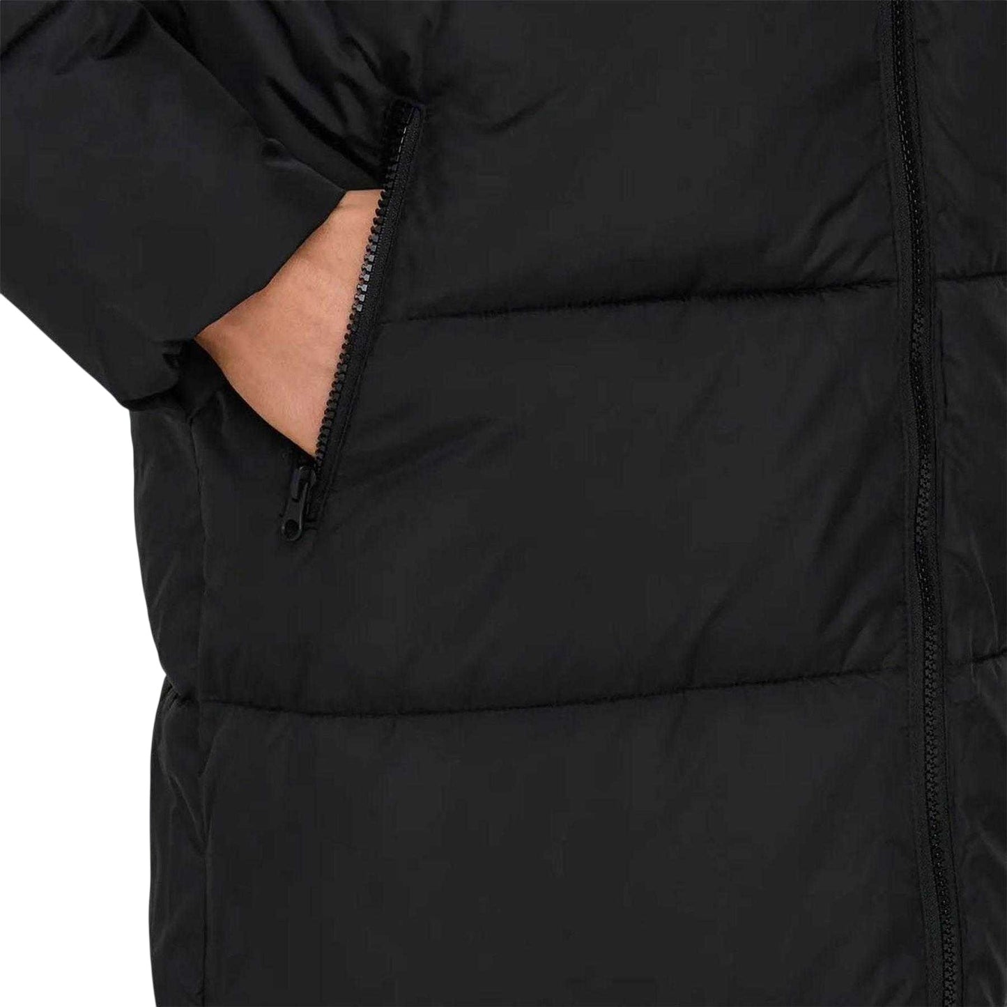 Black - Side - Only Womens-Ladies Montana Coat