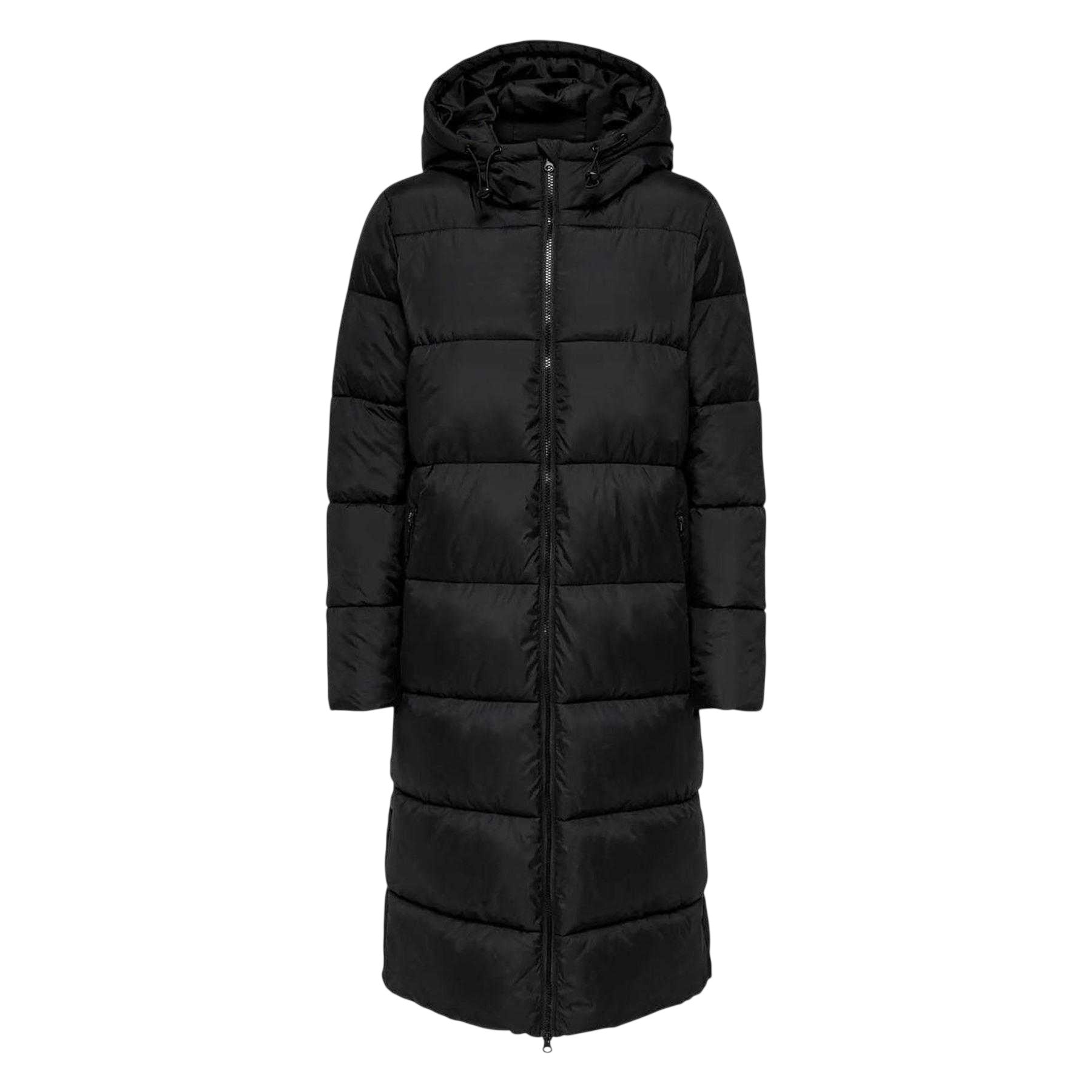 Black - Front - Only Womens-Ladies Montana Coat