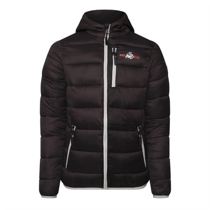 Black - Front - Kings Will Dream Mens Barcana Polyester Puffer Jacket