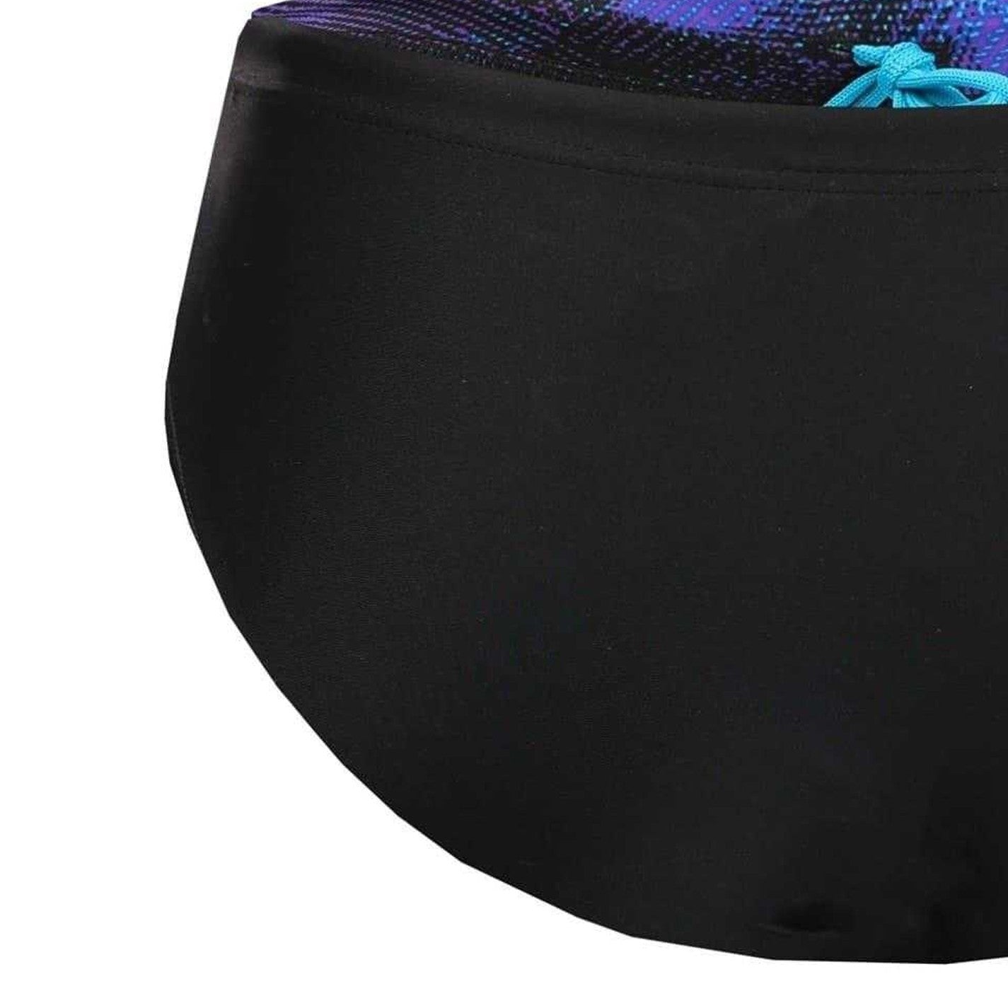 Black - Side - Speedo Mens Placement Swim Briefs