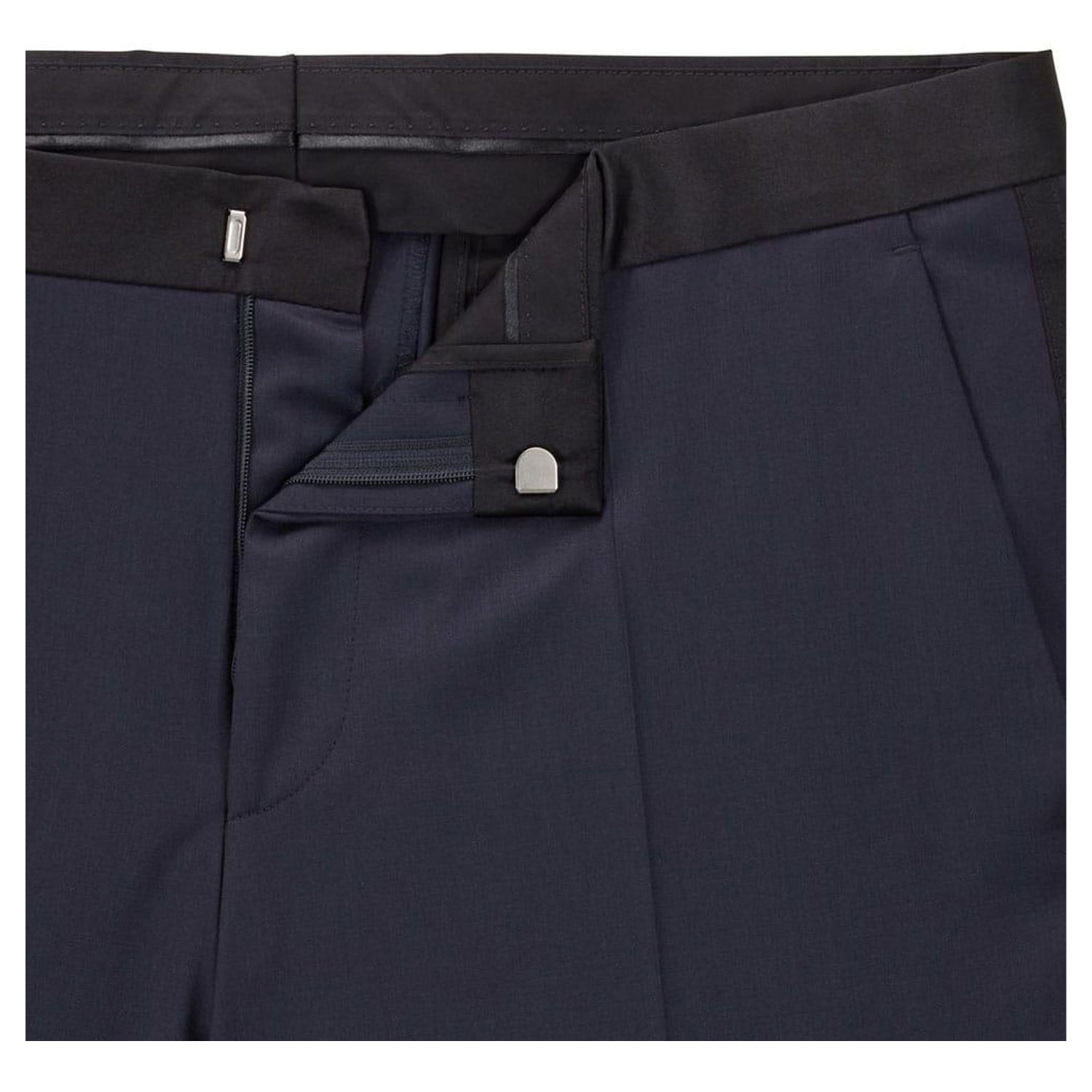 Dark Blue - Side - Boss Mens Gilan Trousers
