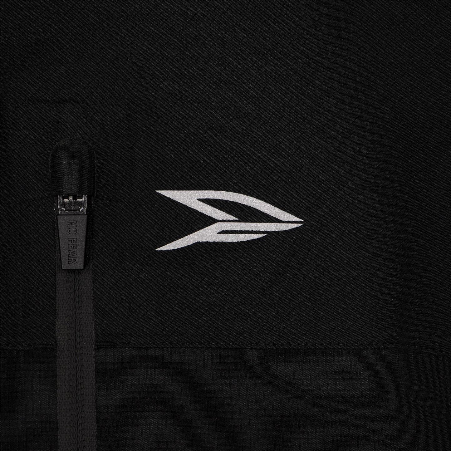 Black - Lifestyle - No Fear Mens Plain Anorak