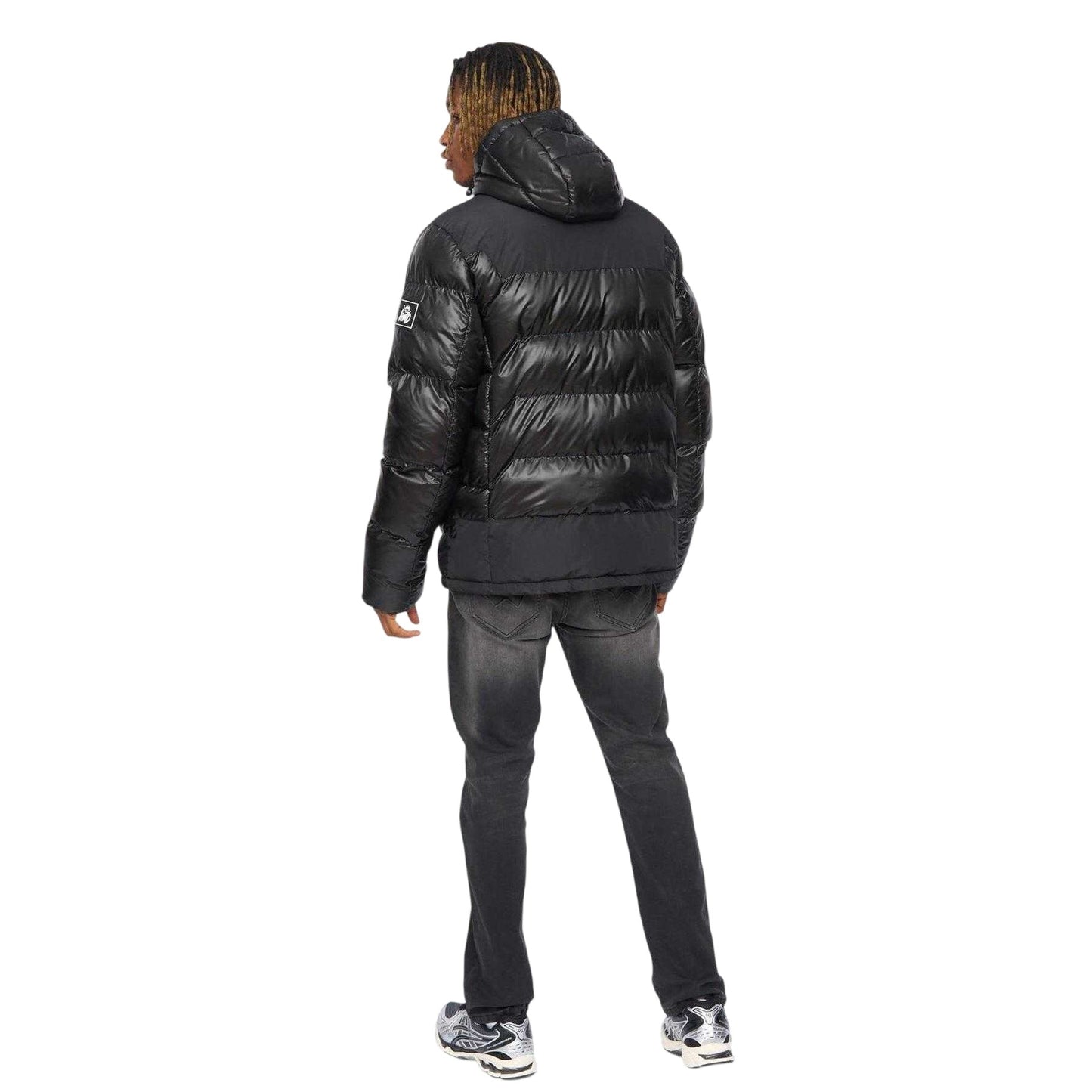 Black - Back - Kings Will Dream Mens Ascend Polyester Puffer Jacket